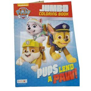 Nickelodeon - Paw Patrol - Pups lend paw - Jumbo Coloring Book